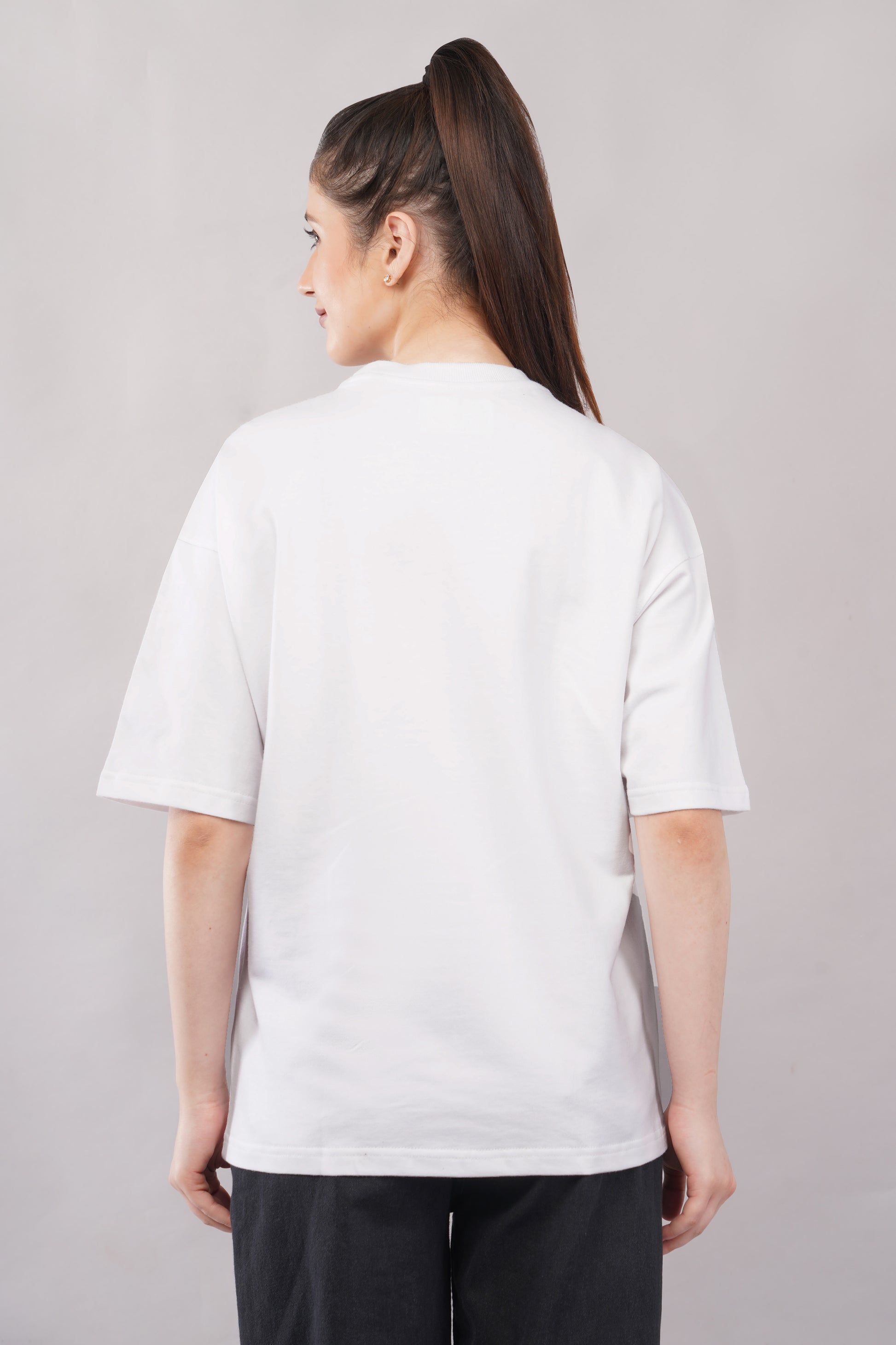 Samurai Graphic Tee closeup print - Corcotton India