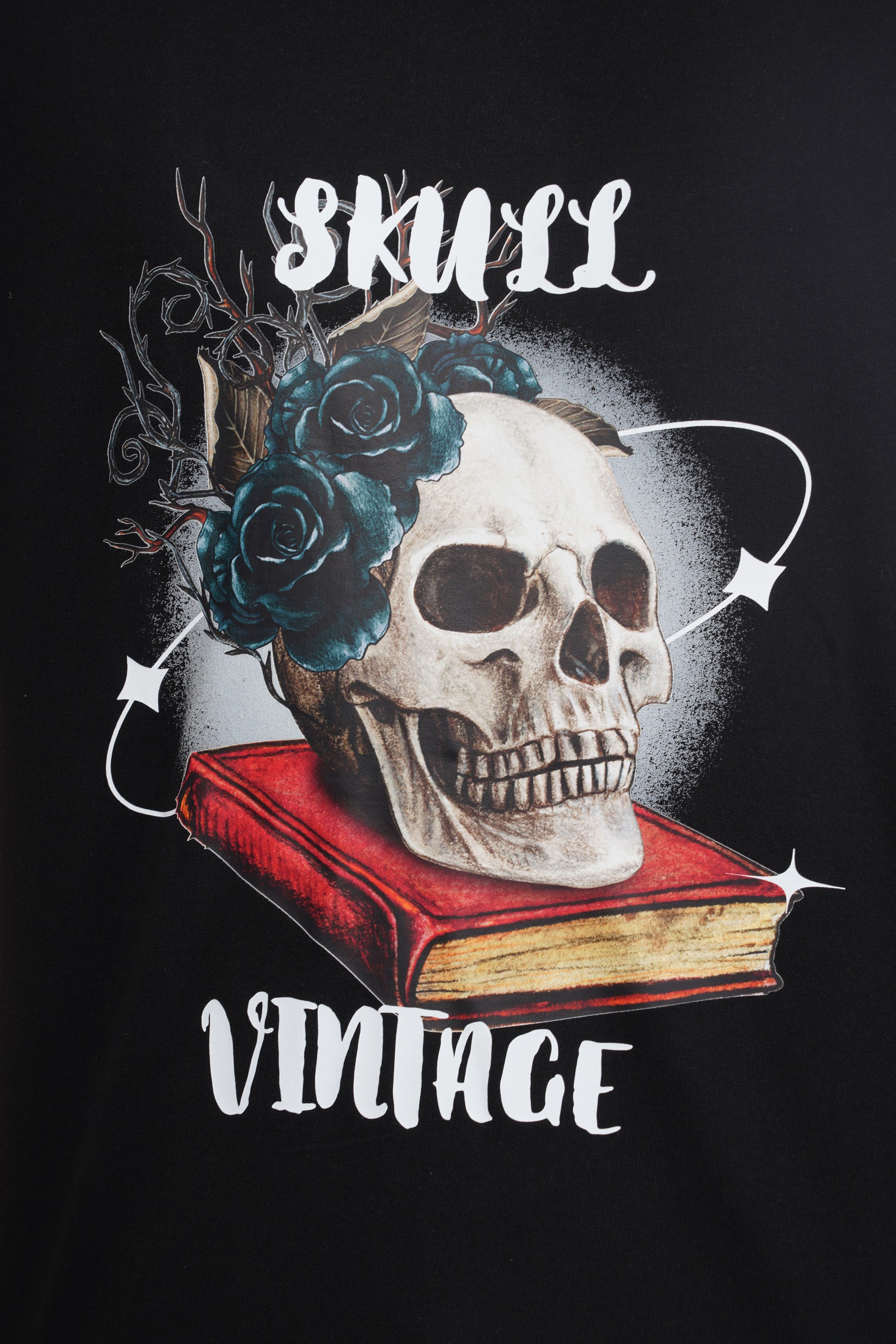 Skull Vintage Oversized T-Shirt model shot - Corcotton India