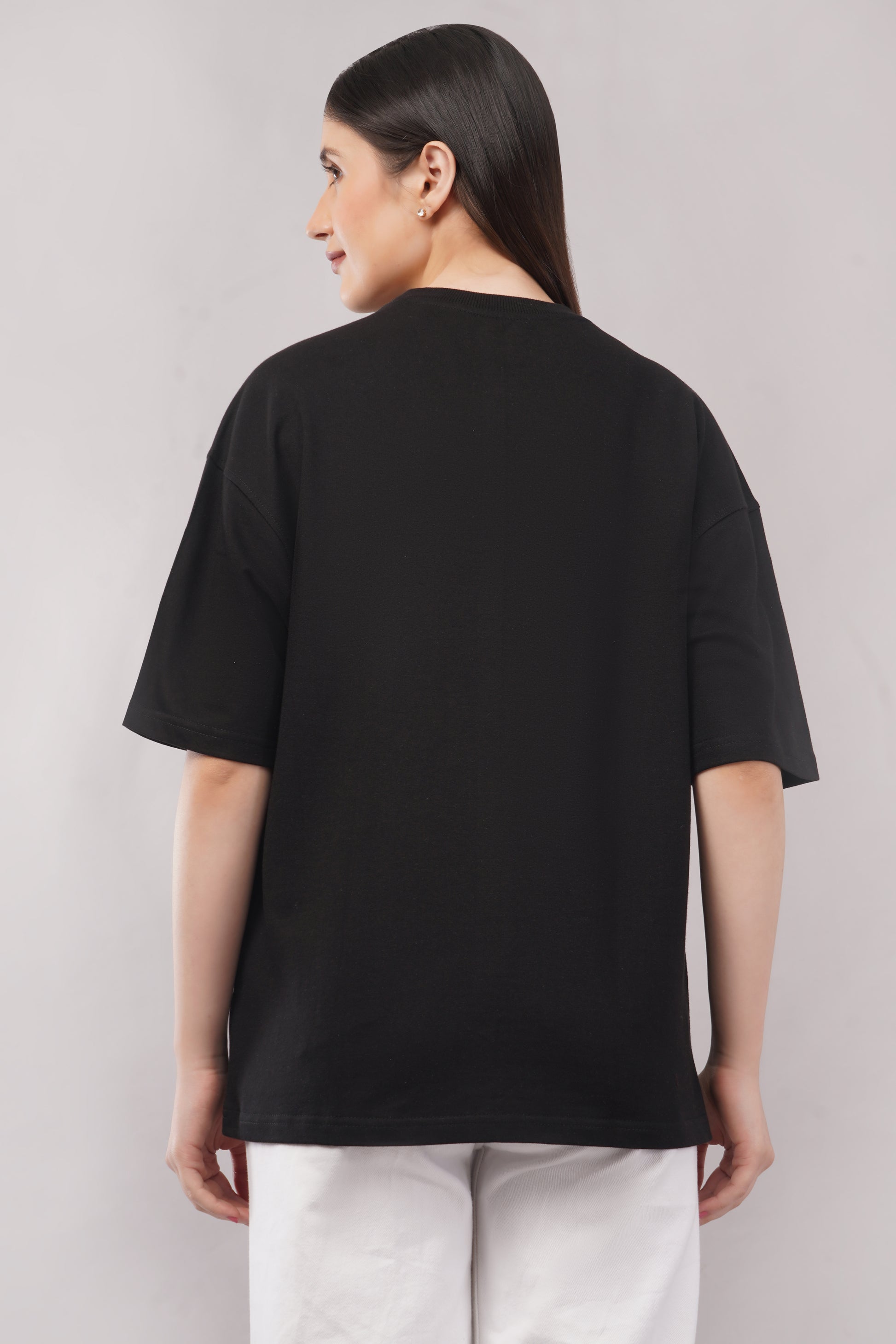 Vintage Skull Oversized T-Shirt full body - Corcotton India